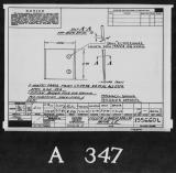 Manufacturer's drawing for Lockheed Corporation P-38 Lightning. Drawing number 195660