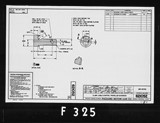 Manufacturer's drawing for Packard Packard Merlin V-1650. Drawing number 621052