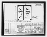 Manufacturer's drawing for Beechcraft AT-10 Wichita - Private. Drawing number 104565