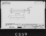 Manufacturer's drawing for Lockheed Corporation P-38 Lightning. Drawing number 198967