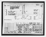 Manufacturer's drawing for Beechcraft AT-10 Wichita - Private. Drawing number 105672