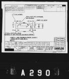 Manufacturer's drawing for Lockheed Corporation P-38 Lightning. Drawing number 199528