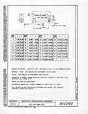 Manufacturer's drawing for Generic Parts - Aviation General Manuals. Drawing number AN392