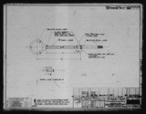 Manufacturer's drawing for North American Aviation B-25 Mitchell Bomber. Drawing number 98-61062