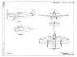 Manufacturer's drawing for Vickers Spitfire. Drawing number 36100
