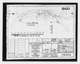 Manufacturer's drawing for Beechcraft AT-10 Wichita - Private. Drawing number 104313