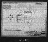 Manufacturer's drawing for North American Aviation B-25 Mitchell Bomber. Drawing number 98-53485
