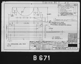 Manufacturer's drawing for North American Aviation P-51 Mustang. Drawing number 106-14161