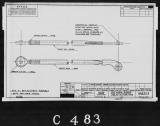 Manufacturer's drawing for Lockheed Corporation P-38 Lightning. Drawing number 198253
