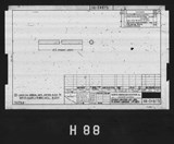 Manufacturer's drawing for North American Aviation B-25 Mitchell Bomber. Drawing number 98-54875