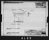 Manufacturer's drawing for North American Aviation B-25 Mitchell Bomber. Drawing number 98-58196