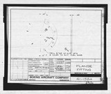 Manufacturer's drawing for Boeing Aircraft Corporation B-17 Flying Fortress. Drawing number 41-1584