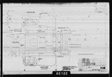 Manufacturer's drawing for North American Aviation B-25 Mitchell Bomber. Drawing number 98-522160