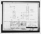 Manufacturer's drawing for Boeing Aircraft Corporation B-17 Flying Fortress. Drawing number 21-7861