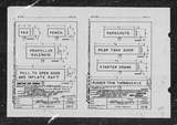 Manufacturer's drawing for North American Aviation B-25 Mitchell Bomber. Drawing number 1D17 1D18