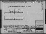 Manufacturer's drawing for North American Aviation B-25 Mitchell Bomber. Drawing number 108-53403
