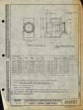 Manufacturer's drawing for Generic Parts - Aviation Standards. Drawing number an937