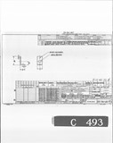 Manufacturer's drawing for Bell Aircraft Corporation P-39 Airacobra. Drawing number 33-741-027