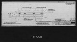 Manufacturer's drawing for North American Aviation B-25 Mitchell Bomber. Drawing number 98-58419