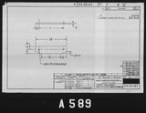 Manufacturer's drawing for North American Aviation P-51 Mustang. Drawing number 99-34187
