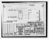 Manufacturer's drawing for Beechcraft AT-10 Wichita - Private. Drawing number 106369