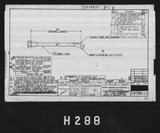 Manufacturer's drawing for North American Aviation B-25 Mitchell Bomber. Drawing number 98-588197