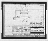 Manufacturer's drawing for Boeing Aircraft Corporation B-17 Flying Fortress. Drawing number 41-7878