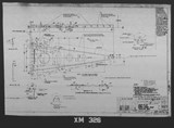 Manufacturer's drawing for Chance Vought F4U Corsair. Drawing number 38767