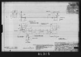 Manufacturer's drawing for North American Aviation B-25 Mitchell Bomber. Drawing number 108-61833