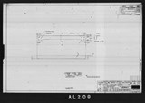 Manufacturer's drawing for North American Aviation B-25 Mitchell Bomber. Drawing number 108-123174