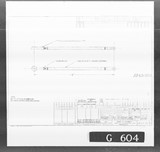 Manufacturer's drawing for Bell Aircraft P-39 Airacobra. Drawing number 33-631-050