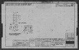Manufacturer's drawing for North American Aviation B-25 Mitchell Bomber. Drawing number 98-735210