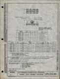 Manufacturer's drawing for Generic Parts - Aviation Standards. Drawing number an3436
