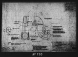 Manufacturer's drawing for North American Aviation B-25 Mitchell Bomber. Drawing number 98-42223
