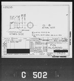 Manufacturer's drawing for Boeing Aircraft Corporation B-17 Flying Fortress. Drawing number 1-29233