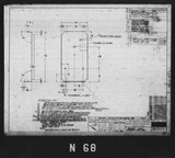 Manufacturer's drawing for North American Aviation B-25 Mitchell Bomber. Drawing number 98-71123