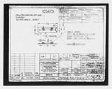 Manufacturer's drawing for Beechcraft AT-10 Wichita - Private. Drawing number 105673
