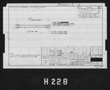 Manufacturer's drawing for North American Aviation B-25 Mitchell Bomber. Drawing number 98-588115