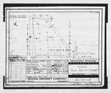 Manufacturer's drawing for Boeing Aircraft Corporation B-17 Flying Fortress. Drawing number 41-5445