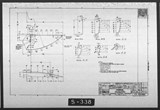 Manufacturer's drawing for Chance Vought Aircraft Inc. F4U Corsair. Drawing number 33069
