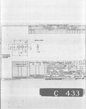Manufacturer's drawing for Bell Aircraft P-39 Airacobra. Drawing number 33-631-041
