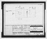 Manufacturer's drawing for Boeing Aircraft Corporation B-17 Flying Fortress. Drawing number 41-4719