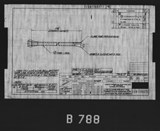 Manufacturer's drawing for North American Aviation B-25 Mitchell Bomber. Drawing number 108-588371