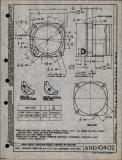 Manufacturer's drawing for Generic Parts - Aviation Standards. Drawing number and10402