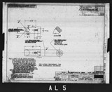 Manufacturer's drawing for North American Aviation B-25 Mitchell Bomber. Drawing number 98-33537