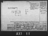 Manufacturer's drawing for Chance Vought F4U Corsair. Drawing number 39207