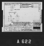 Manufacturer's drawing for North American Aviation B-25 Mitchell Bomber. Drawing number 62A-53676