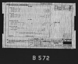 Manufacturer's drawing for North American Aviation B-25 Mitchell Bomber. Drawing number 108-537663