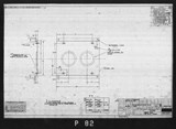Manufacturer's drawing for North American Aviation B-25 Mitchell Bomber. Drawing number 108-53291