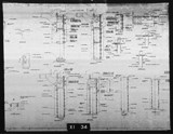 Manufacturer's drawing for Chance Vought F4U Corsair. Drawing number 34003